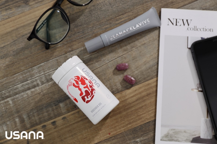USANA適力寶加強錠全新登場 日夜亮晶晶、天天好視野